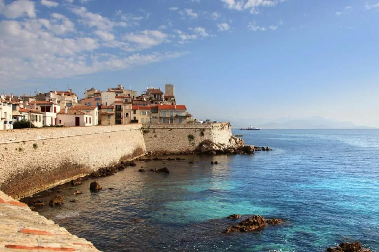 아파트 Maison Marina - Absoluty Antibes - New-Luxury Old Antibes - 1St Row Sea View Terrace